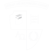 Books on literacy and mathematics education, abacus, APA and laurel wreath symbols; educational resources, academic tools, learning programs, Prestige Digital logo.
